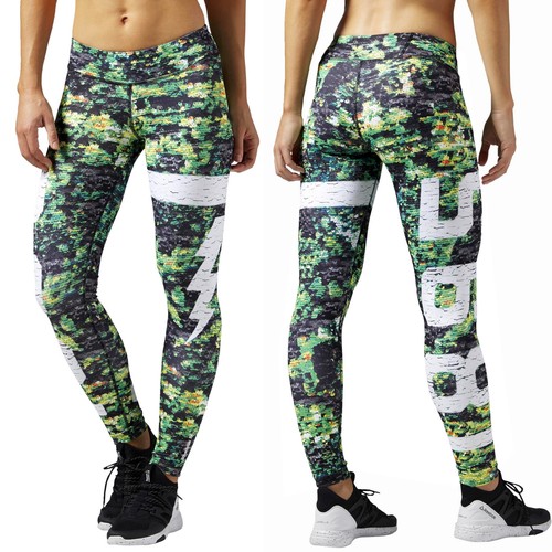 Reebok studio print tight - studio,