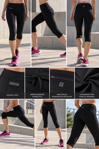 Lauftights laufhose damen - lauftights, 3/4