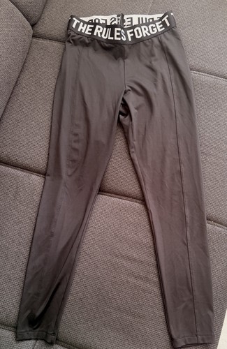Schwarze sport leggings tight - schwarze,